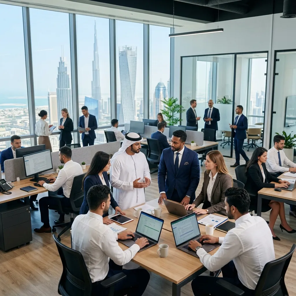 Corporate staffing UAE