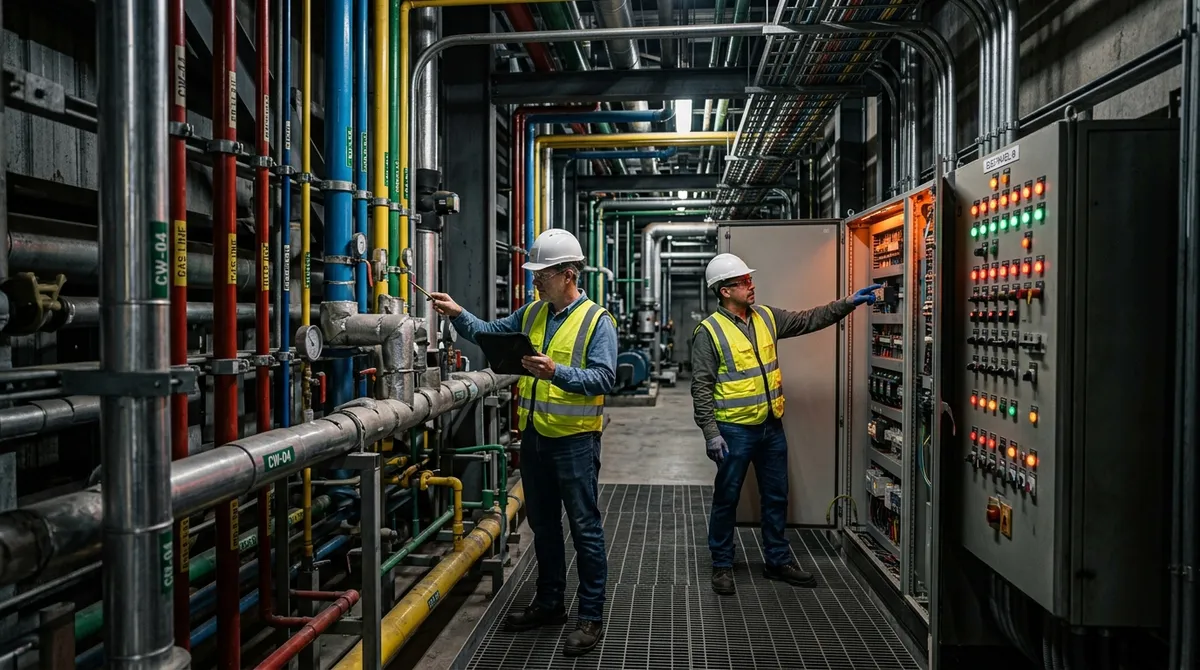 MEP mechanical electrical plumbing workforce UAE