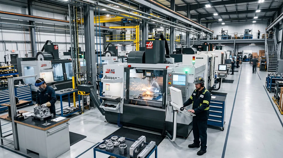 CNC mechanical electrical workforce