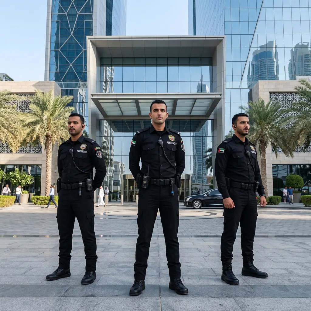 Security services workforce UAE